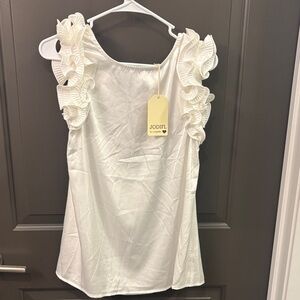 JODIFL Ruffle Sleeve Blouse